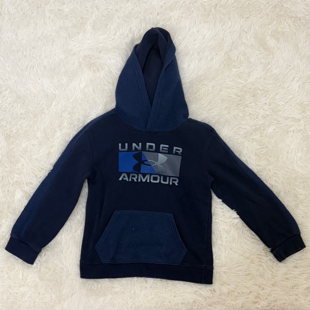Under Armour Kids Dark Blue Hoodie